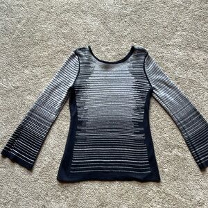 Nic&Zoe patterned sweater size M